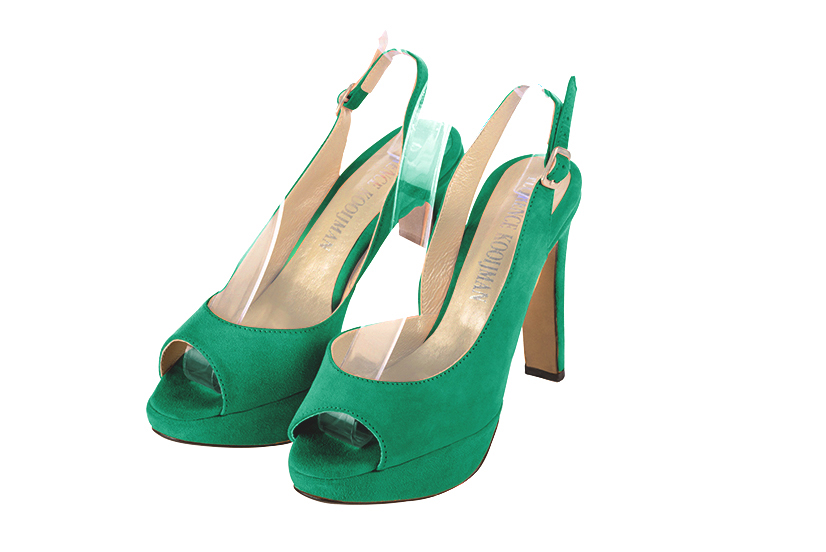 vert émeraude dress sandals for women - Florence KOOIJMAN